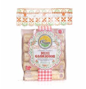 HORNEADOS INTEGRALES MINI GLORIOSOS A BASE DE TRIGO INTEGRAL BOCADILLO Y QUESO X550GR X10 UND DEL ORIGEN