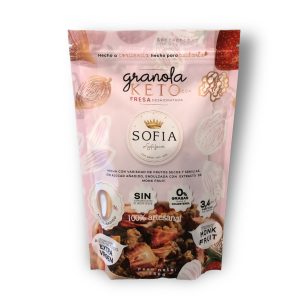 GRANOLA KETO FRESA X250GR SOFIA JARAMILLO