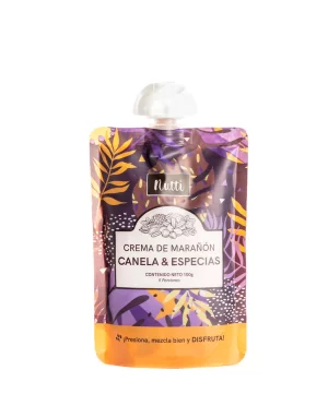 CREMA DE MARAÑON CANELA Y ESPECIAS 100 GR NUTTI