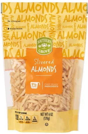 SILVERED ALMONDS GROVE 170 GR