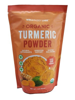 TURMERIC POWDER X454 GR WELLOLOGY LABS