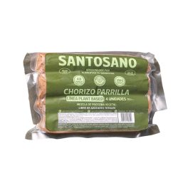 CHORIZO PARRILLA PLANT BASED 250GR SANTOSANO