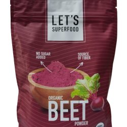 ORGANIC BEET POWDER X170GR LET´S SUPERFOOD