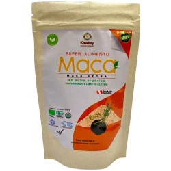 MACA NEGRA EN POLVO ORGANICA X250GR KAWKAY