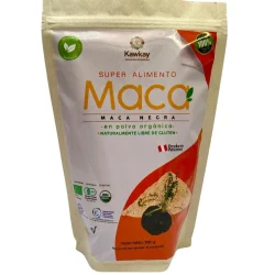 MACA NEGRA EN POLVO ORGANICA X500GR KAWKAY