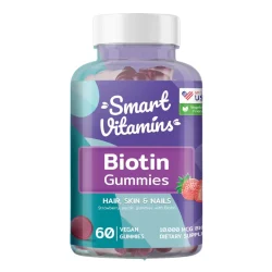 BIOTIN GUMMIES SMART VITAMINS X 120 GR X 60CAPS