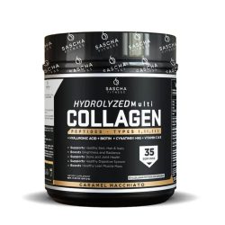 HIDROLYZED MULTI COLLAGEN CARAMEL MACCHIATO X507,5GR SASCHA FITNESS
