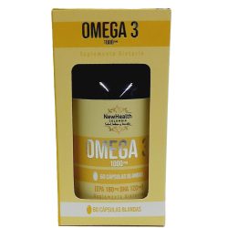 OMEGA 3 1000 NEW HEALTH X 180MG 120 MG