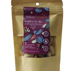 INSPIRA TU DIA MARAÑON PIÑA DESHIDRATADA UCHUVA CUBIERTA CON CHOCOLATE YELLOW FOODS 40 GR