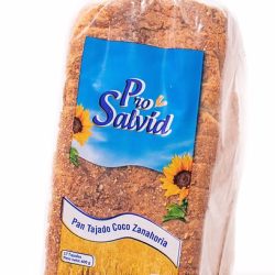 PAN TAJADO COCO ZANAHORIA PROSALVID X600GR