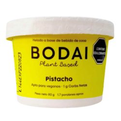 HELADO A BASE DE COCO PISTACHO X80 GR BODAI