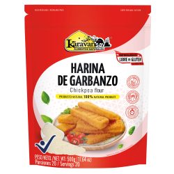 HARINA DE GARBANZO X 500 GR KARAVANSAY