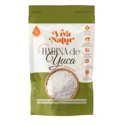 HARINA DE YUCA PREMIUM 480 GR VIVA NATUR