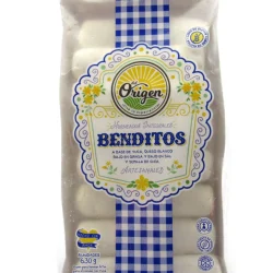 HORNEADOS INTEGRALES BENDITOS A BASE DE YUCA Y QUESO X630GR X 8 UND -DEL ORIGEN