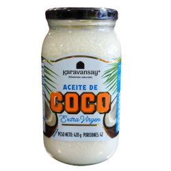 ACEITE DE COCO EXTRA VIRGEN 420 GR KARAVANSAY