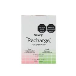 RECHARGE POWER POWDERX 120 GR  SANDIA-LIMON SAVVY 20 STICKS