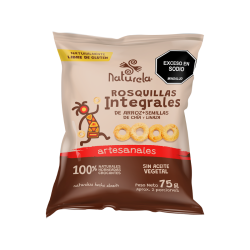 ROSQUILLAS INTEGRALES DE ARROZ 75GR -NATURELA